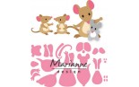 Marianne Design Collectables Eline's Mice Family