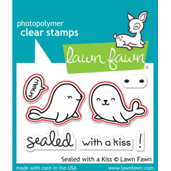 Lawn Fawn Die Sealed With A Kiss