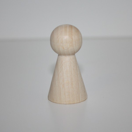 Cono legno naturale 45x25 mm