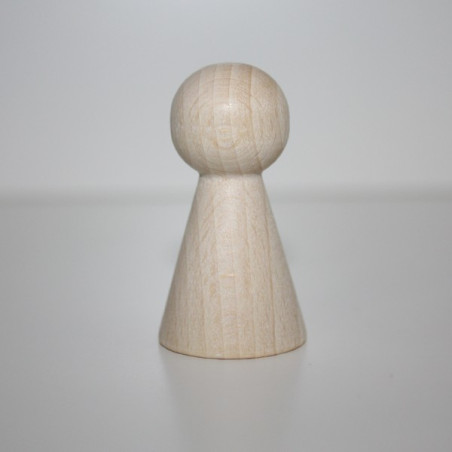 Cono legno naturale 60x31 mm