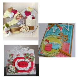 Marianne Design Collectables Party Numbers