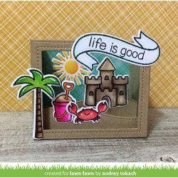 Lawn Fawn Dies Shadow Box Card