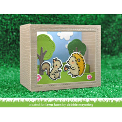 Lawn Fawn Dies Shadow Box Card