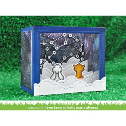 Lawn Fawn Dies Shadow Box Card
