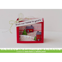 Lawn Fawn Dies Shadow Box Card