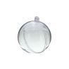 Sfera di plastica apribile 8 cm