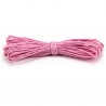Filo cotone cerato rosa 5 m