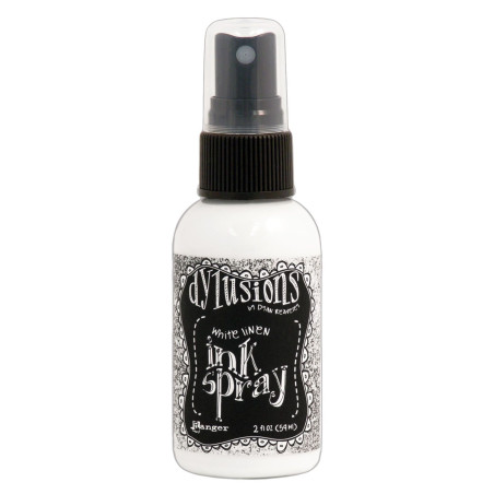Dylusions Ink Spray White Linen