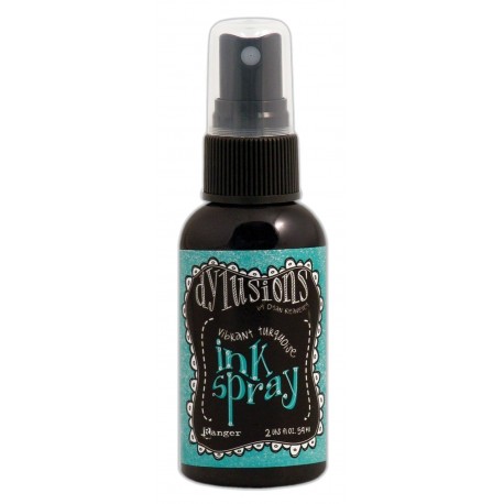 Dylusions Ink Spray Vibrant Turquoise