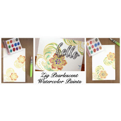 12 Zig Pearlescent Watercolor Jewel Box