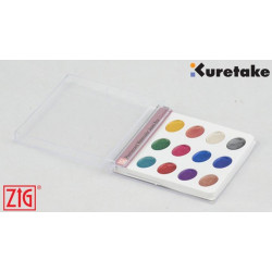 12 Zig Pearlescent Watercolor Jewel Box