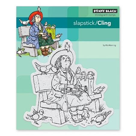 Penny Black Cling stamp Aunt Helen