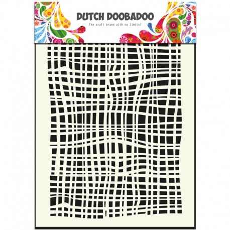 Dutch Doobadoo Dutch Mask Art Stencil Fabric A5
