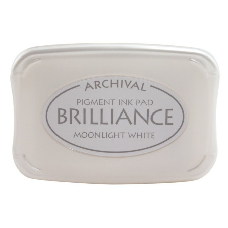 Brilliance Ink Pad Moonlight White