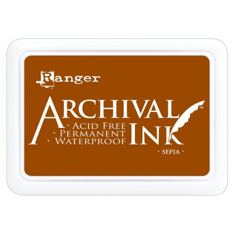 Archival Ink Pad Sepia