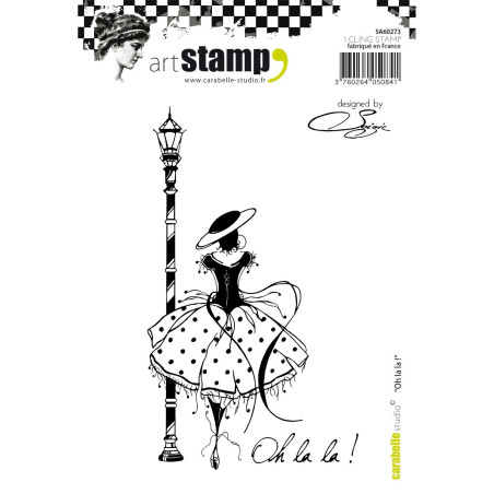 Carabelle Studio Cling Stamp A6 Oh la la