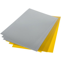 Grafix Shrink Film Gold & Silver 6 fogli A4