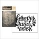 Fustella embossing Forever & Ever Darice