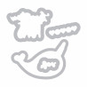 Framelits Die Set 8 pz with Stamps - Love You Tons 662681