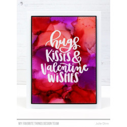 My Favorite Things Valentine Wishes Clear Stamps