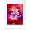 My Favorite Things Valentine Wishes Clear Stamps