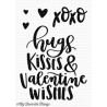My Favorite Things Valentine Wishes Clear Stamps