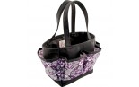 Mini Crafter's Tote Grape & Gray