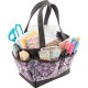 Mini Crafter's Tote Grape & Gray