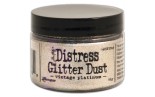 Tim Holtz Distress Glitter Dust Vintage Platinum 50g
