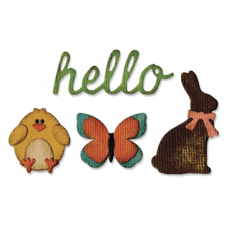 Thinlits/Texture Fades Sidekick Side-Order Set Springtime 662711
