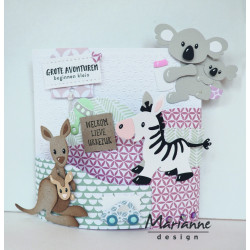 Marianne Design Collectables Eline's Kangaroo & Baby
