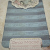 3 fogli Deco Maché Blue Stripes