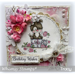 Timbro Whimsy Stamps Doggie