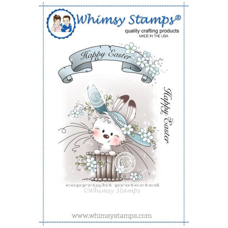Timbro Whimsy Stamps Bonnie
