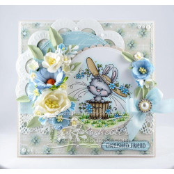 Timbro Whimsy Stamps Bonnie