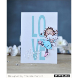 Penny Black Clear Stamp Set Love You