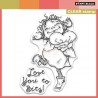 Penny Black Clear Stamp Set Love You