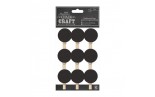 AMICI - Chalkboard Pegs - Circles 9 pezzi