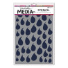 Ranger Dina Wakley Media Stencil Dollops