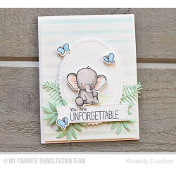 My Favorite Things Adorable Elephants Clear Stamps