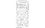 My Favorite Things Adorable Elephants Clear Stamps