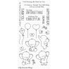 My Favorite Things Adorable Elephants Clear Stamps