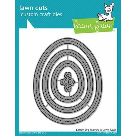 Lawn Fawn Die Easter Egg Frames