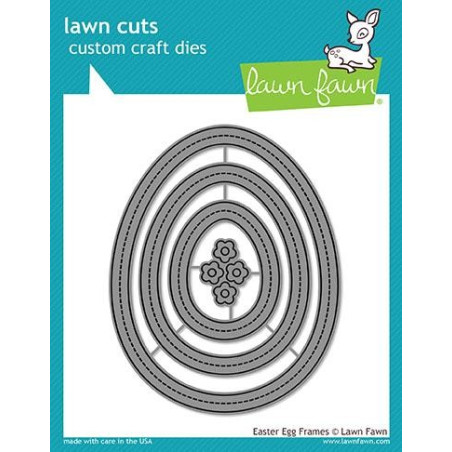 Lawn Fawn Die Easter Egg Frames