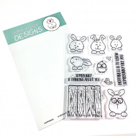 Gerda Steiner Designs Clear Stamp Set Hoppiness