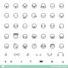 Mama Elephant Clear Stamp LITTLE EMOTIONS