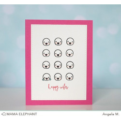 Mama Elephant Clear Stamp LITTLE EMOTIONS