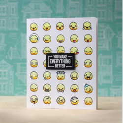 Mama Elephant Clear Stamp LITTLE EMOTIONS