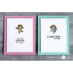 Mama Elephant Clear Stamp LITTLE GIRL AGENDA