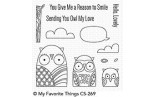 My Favorite Things Owl My Love Clear Stamps